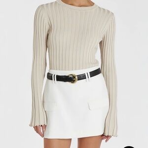 DISSH Ada Long Sleeve Knit Top